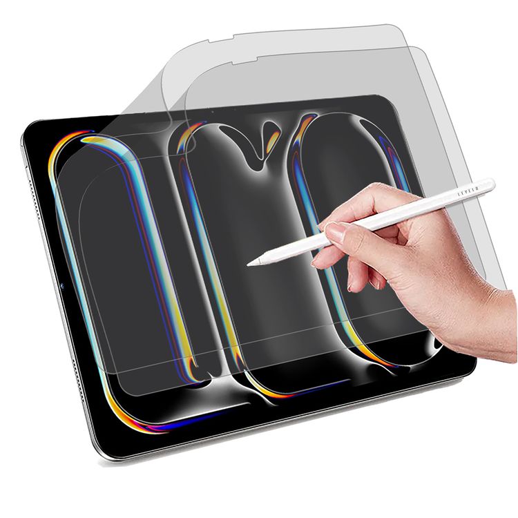 Green Lion iPad Screen Guard 360° Privacy for iPad Pro 13", Anti Scratch, Coated with Hydrophobic Layer, Anti Fingerprint & Ultra Smooth, Perfect Fitting, Oil Resistant Coating - Black