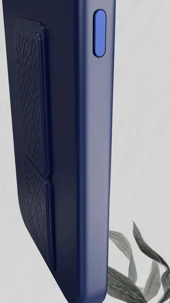 Levelo Morphix Silicone Case with Leather Grip for iPhone 16, Metal Camera Ring, Multi-Functional Kickstand, Impact-Resistant Corners, Super Durable Materials