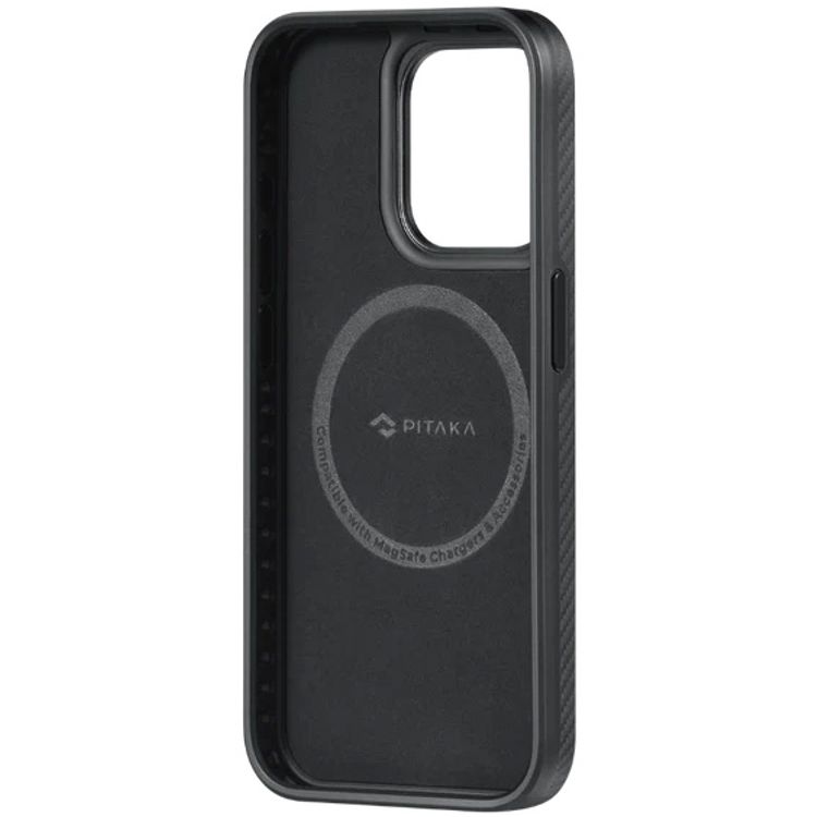 Pitaka iPhone 15 Pro Max For MagEZ Case Pro 4 1500D - Black/Grey Twill