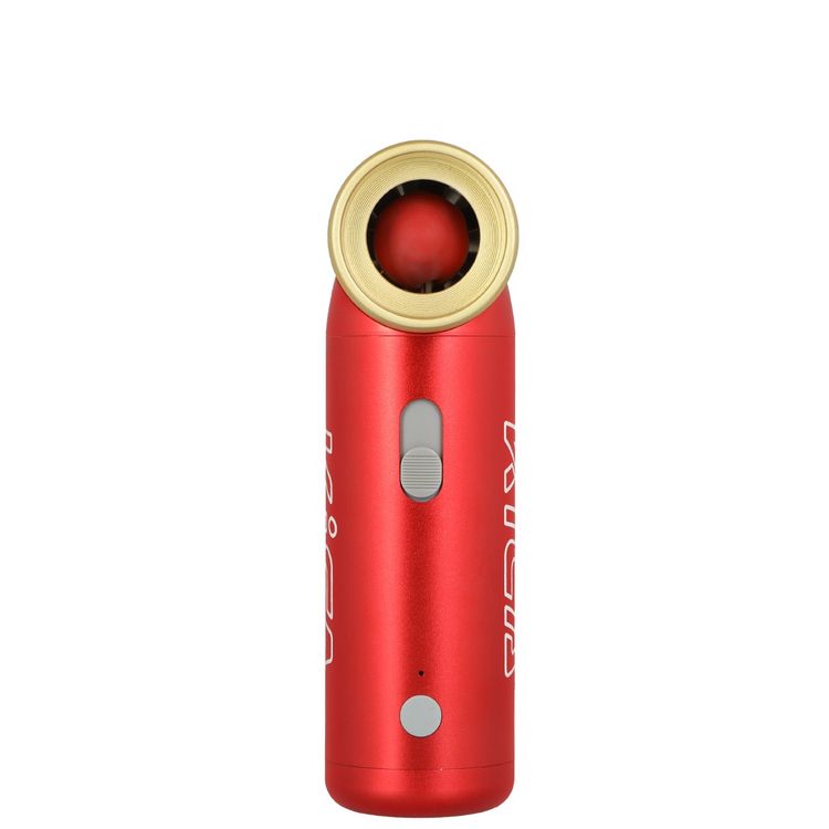 Kica Jet Fan 2 Vacuum Kit, 4 m/s to 20 m/s Adjustable Wind Speed, 101000RPM Brushless Motor, Aviation-Grade Aluminum Shell, Uses for Cleaning, Drying, Inflating & Dusting Hard-to-Reach Areas, Vacuum Accessories Included - Red