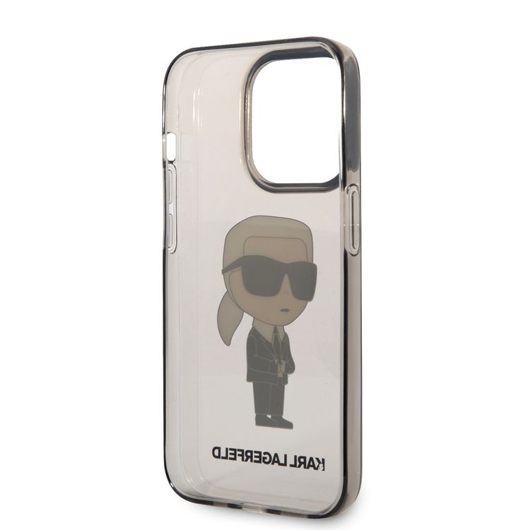 Karl Lagerfeld Hard Case IML NFT Ikonik iPhone 14 Pro Max - Black