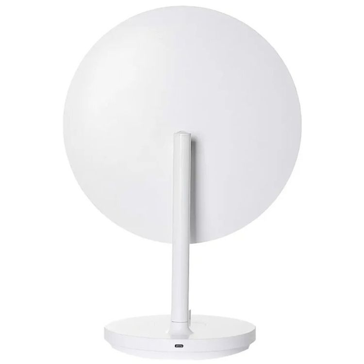 Jordan & Judy LED Makeup Mirror (NV535) with 4200mAh Battery capacity, ABS plastic Body material, 9 Inch High-Resolution Large Mirror - White
