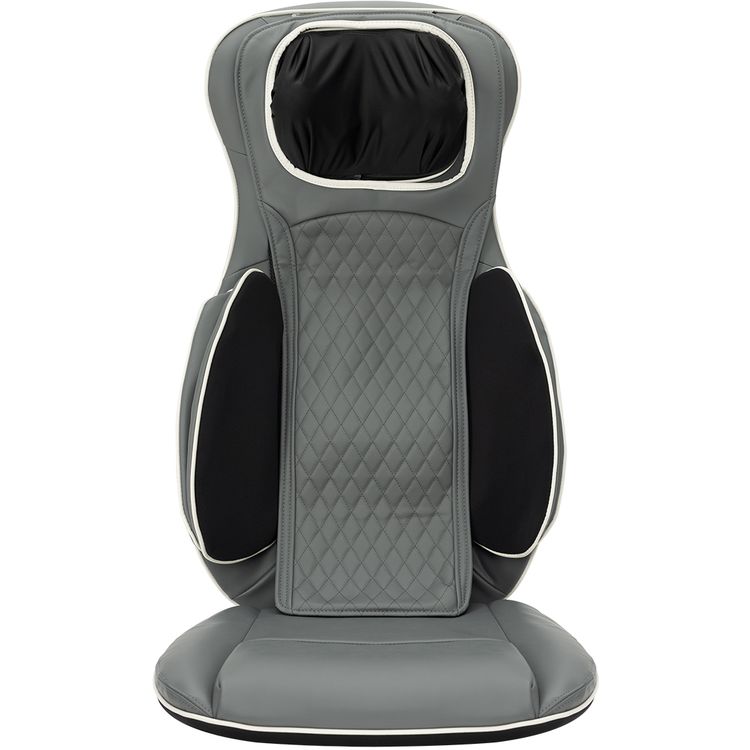 Porodo Lifestyle Neck & Back Massager with 15-Minutes Auto Timer, Adjustable Neck Pad, 60W Power Consumption, 3-Level Intensity, Muscle Relaxation - Dark Gray