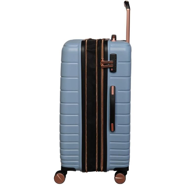 it Luggage Fascinate ABS Hard Case, Expandable Trolley with TSA Lock, 8 Spinner Wheels - Sky Blue
