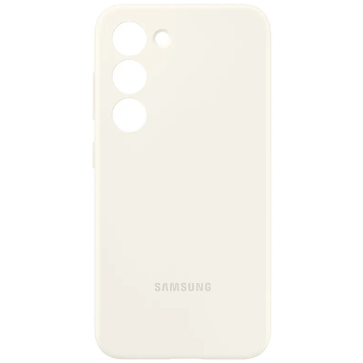 Samsung Galaxy S23+ Silicone Case - Ivory