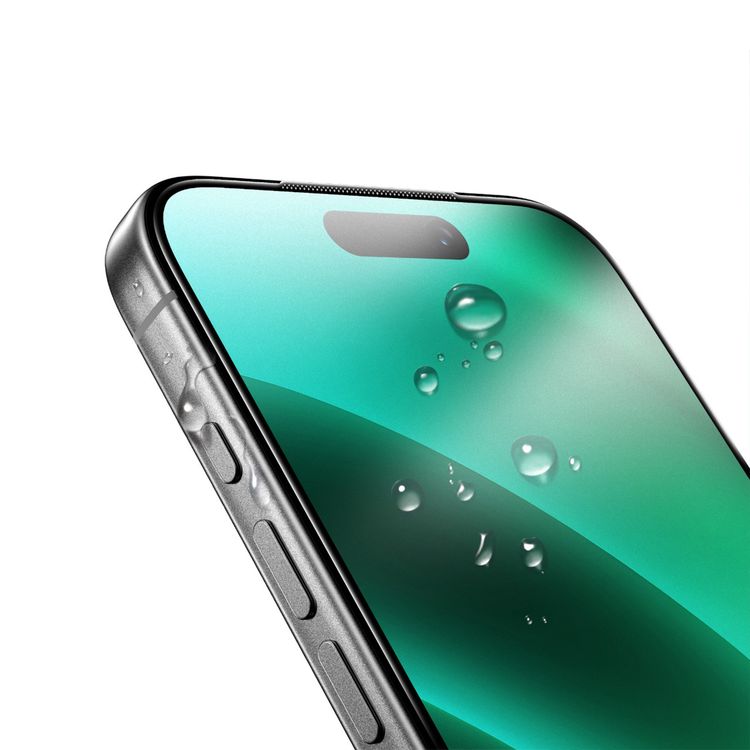 Green Lion 9H Steve Matte Strong Full Glass Protector for iPhone 17 Pro, Crystal Clear, Anti-Scratch, Anti-Fingerprint, Grease Resistance, Air Bubble Prevention, Highly Responsive - Clear