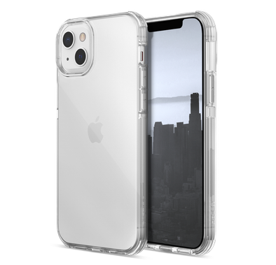 X-Doria Raptic Clear Case with Sleek Design Compatible for iPhone 13 Pro (6.1") Anti-Scratch, Easy Access to All Ports, 6ft Drop Tested, Shock Absorbing Rubber Protection
