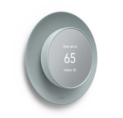Elago Satellite Wall Plate Cover Plus for Nest Thermostats 2020 - Mint Green