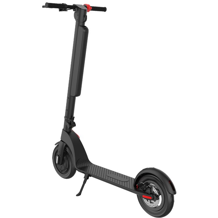Porodo Lifestyle Urban Scooter Pro Electric Mobility، أقصى حمولة 100 كجم، أقصى سرعة 32 كم/ساعة، أقصى مسافة 35 كم، عجلات متينة 10 بوصة، سعة بطارية 10 أمبير - أسود
