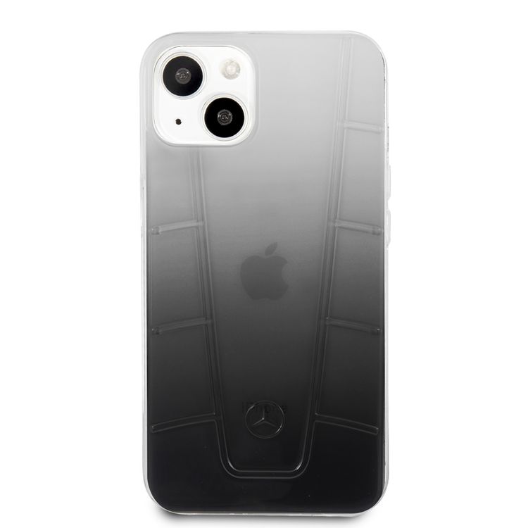 CG MOBILE Mercedes Benz Gradient Embossed 2 Case Compatible for iPhone 13 Pro Max (6.7") Easy Access to All Ports, Anti-Scratch, Shock Absorption & Drop Protection Back Cover Suitable with Wireless Charging Officially Licensed