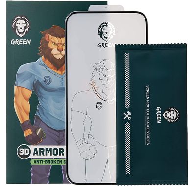 Green Lion 3D PET HD Glass Screen Protector for iPhone 12 / 12 Pro ( 6.1 inch )  Crystal Clear