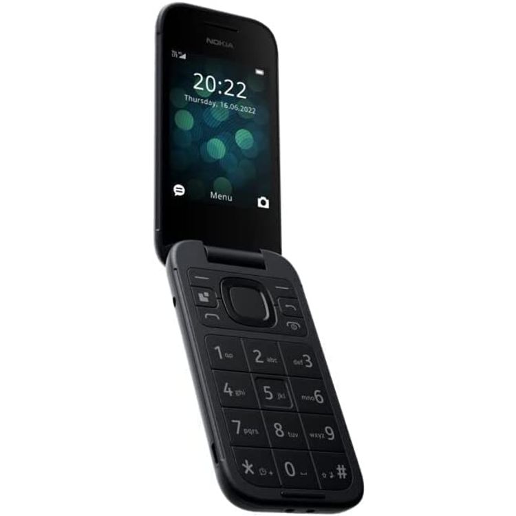 Nokia 2660 Flip 4G, Dual SIM  - Black MIDDLE EAST VERSION