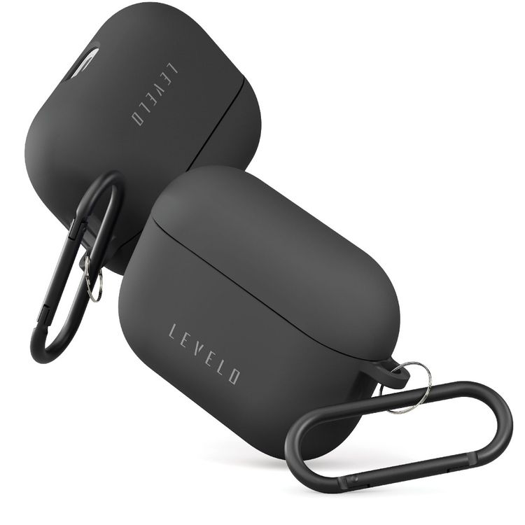 Levelo Gorra Hybrid Silicone Case AirPods Pro - Black