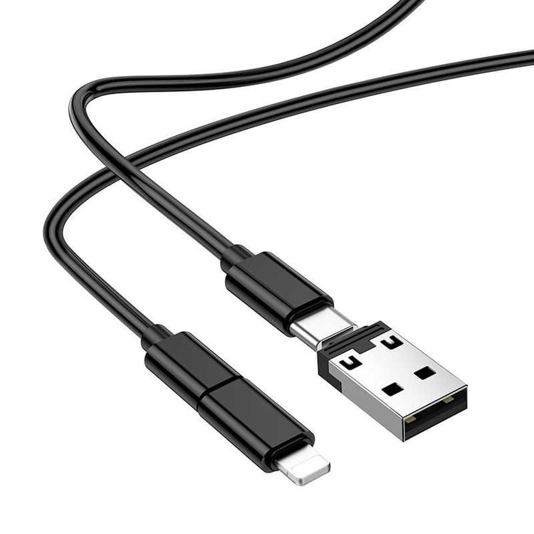 Green Lion Data Cable Storage Box - Black