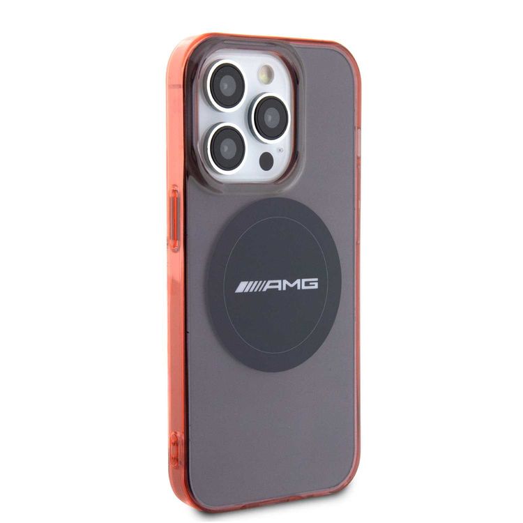 AMG iPhone 15 Pro Max For Magsafe Transparent Case with Timeless Design - Black