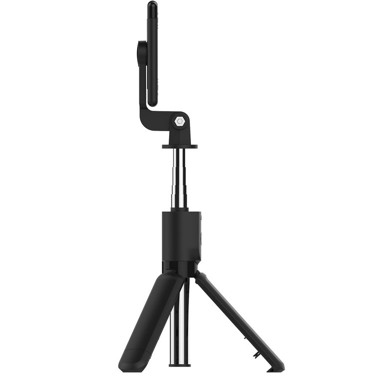 Porodo Blue FlexiTripod Selfie Stick with Foldable Tripod, Wireless Remote Shutter, 360° Rotation, 4.0 Bluetooth Version, 10m Wireless Range, Stainless Steel Material - Black