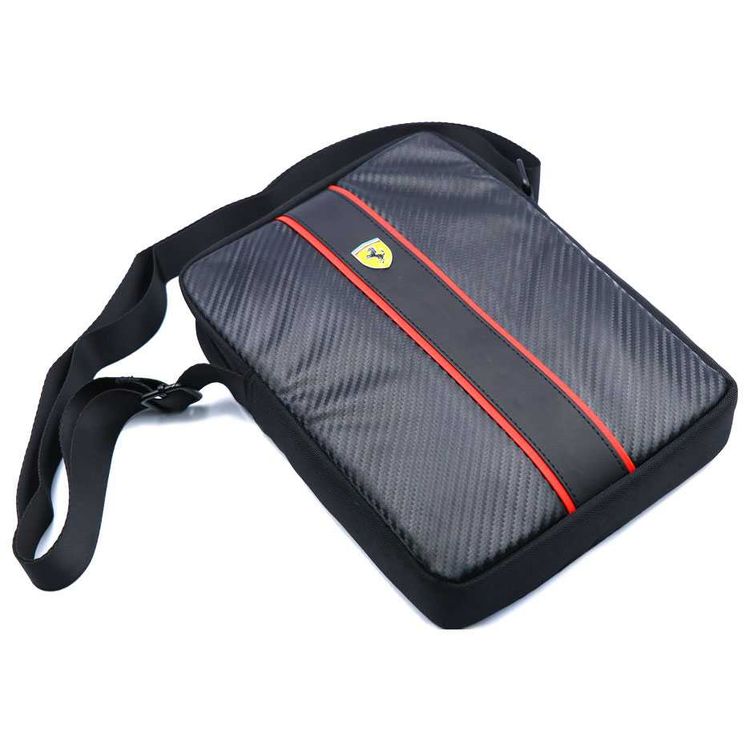 Ferrari Urban Collection Tablet Bag 10"  - Black