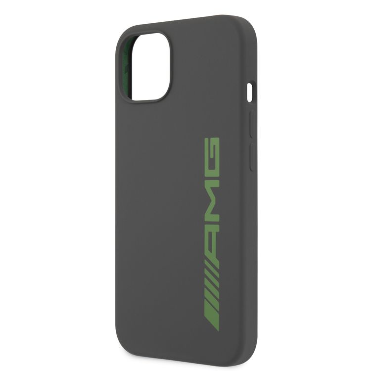 CG MOBILE AMG Liquid Silicone Case with Big Logo Compatible for iPhone 13 (6.1")  Easy Access to All Ports, Shock-Absorption, Anti-Scratch, & Drop Protection