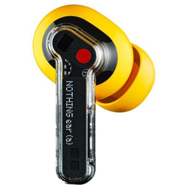 Nothing Ear (a) True Wireless Earbuds with Smart Active Noise Cancellation, Bluetooth 5.3, Waterproof, 42.5 Hours Playback Time - Yellow