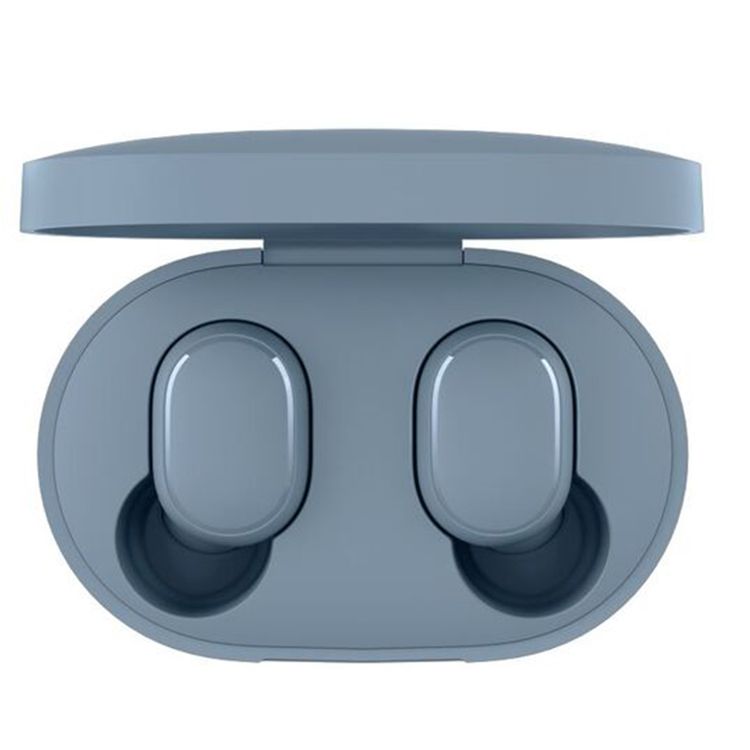 سماعات Xiaomi Redmi Bluetooth Essential، مكالمات واضحة، اتصال سهل، عمر بطارية يصل إلى 18 ساعة، مسافة اتصال 10 متر - باللون الأزرق