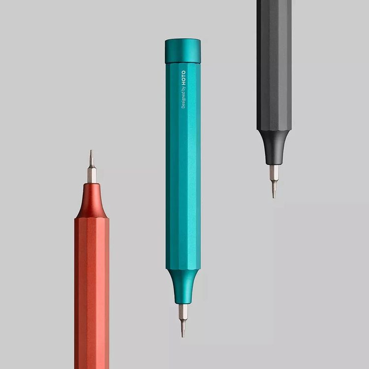 Xiaomi Mi QWLSD004-GR HOTO 24 IN 1 Precision Screwdriver, Mini Screwdriver Set, Multi-functional Screw Driver, Magnetic Storage Box for 24PCS Bits- Green