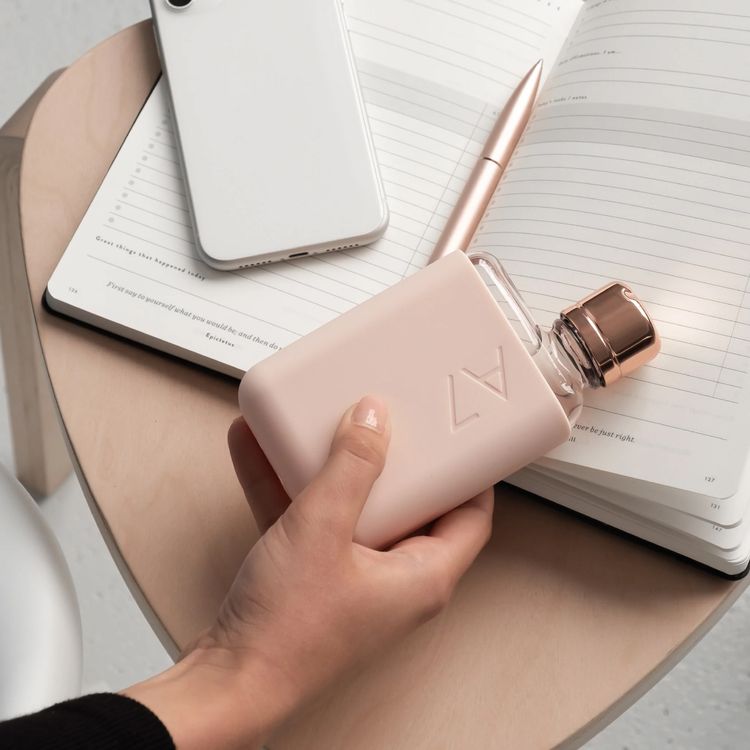 Memobottle A7 Silicone Sleeve with Thermal Insulation, Non-Toxic Material, Drop Protection, Matte Finish, Soft & Stylish - Pale Coral