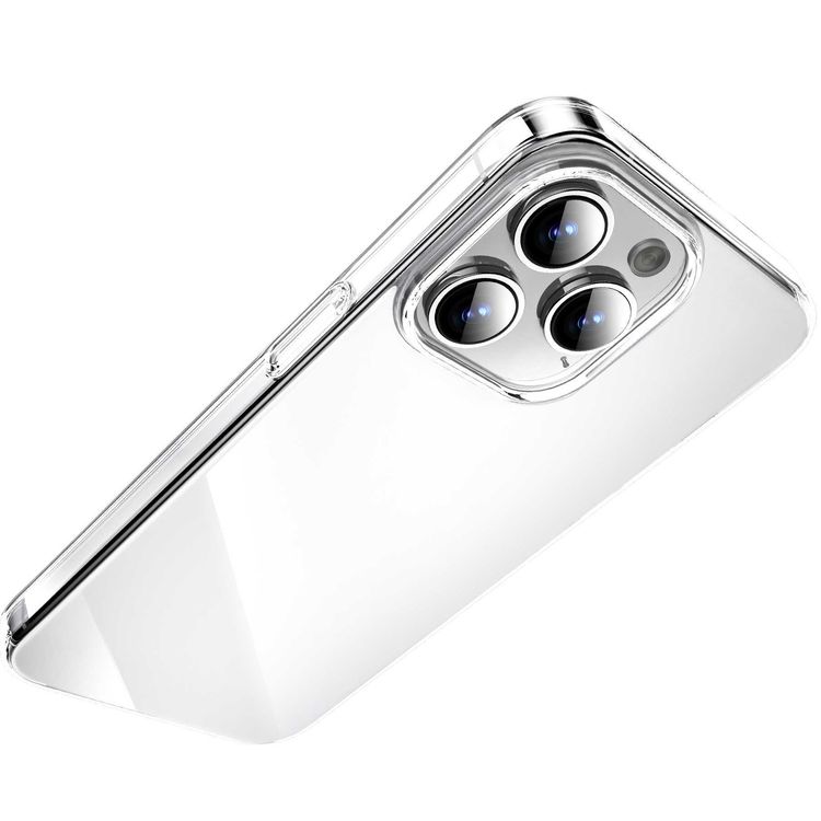 Green Lion Delgado PC Case for iPhone 15 Pro, High-Quality PC Material, Anti-Scratch & Drop-Resistant, Slim Design, Anti-Fingerprint, HD Clarity, Anti-Yellowing, Precise Cutouts - Clear