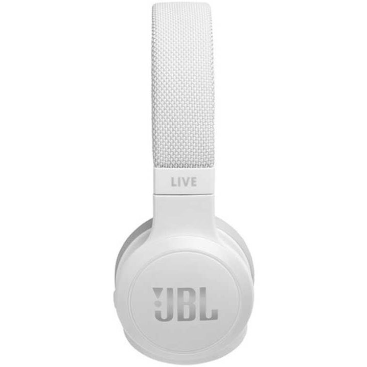JBL Live 400BT Wireless On-Ear Headphones - White