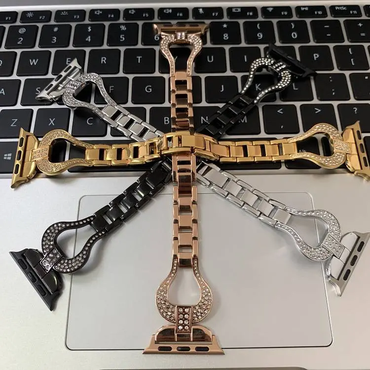 Devia Diamond Watch Band 42/44mm - Gold