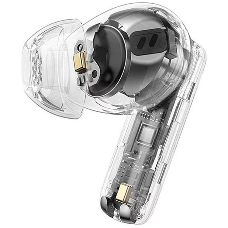 Baseus Bowie M2s True Wireless Earphones, Noise Cancellation, Type-C Charging Port, <10m Maximum Wireless Range, Up to 30 Hours Battery Life - Moon White