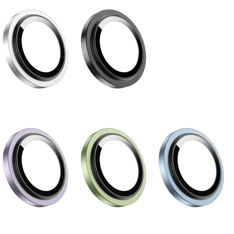 Green Lion HD Plus Camera Lens for iPhone 17 Air, Anti-Scratch, Full Edge-to-Edge Coverage, High-Transparency, Anti-Glare Coating, Easy Installation, Nano Absorbing Technology, Anti-Fingerprint - Silver