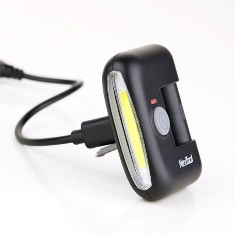كشاف شاحن رأس متعدد الوظائف من NexTool، مصباح رأس LED قابل للتعديل بزاوية 180 درجة يمكنك تعديل زاوية الإضاءة - أزرق
