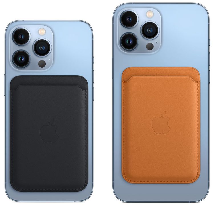 Apple Leather Wallet with MagSafe Compatible for iPhone - Sequoia Green