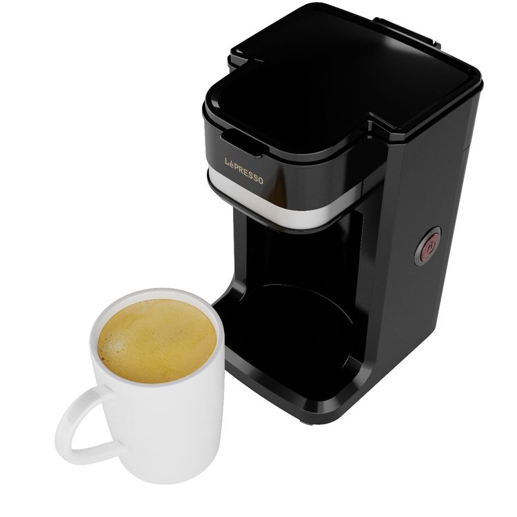 صانع القهوة الأساسي LePresso - أسود