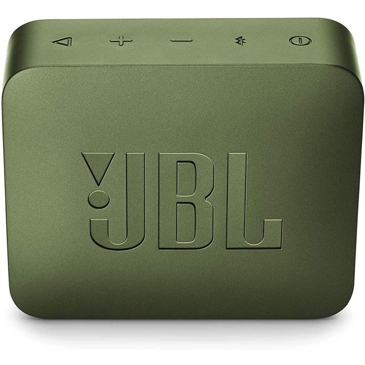 JBL GO 2 Portable Wireless Bluetooth Speaker, 5-hours Playtime, IP67 Waterproof Feature, Speaker Built-in Noise-Cancelling Speakerphone - Green