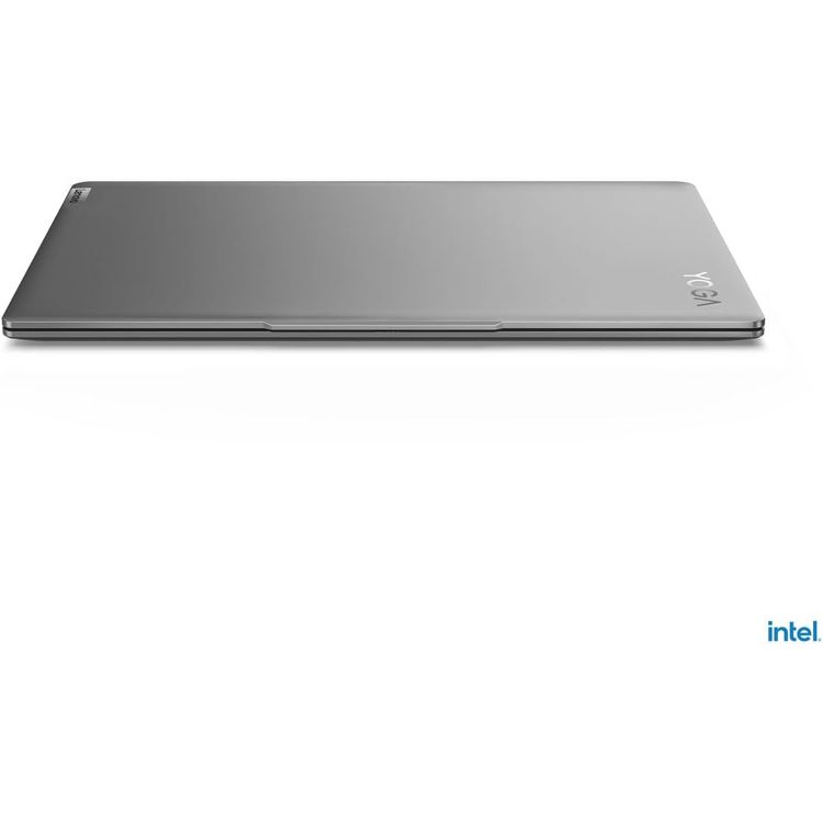 لاب توب لينوفو يوجا سليم 6 14IRH8، معالج انتل كور i7-13700H، ذاكرة وصول عشوائي 16 جيجا بايت، قرص صلب SSD سعة 1 تيرا بايت، معالج رسومات انتل ايريس اكس اي، شاشة 14 بوصة بدقة 2.2 كيلو، ويندوز 11 هوم - رمادي غامق