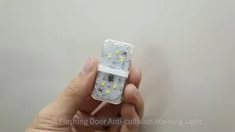 Baseus Door Open Warning Light in UAE | Waterproof - White | (CRFZD-02)