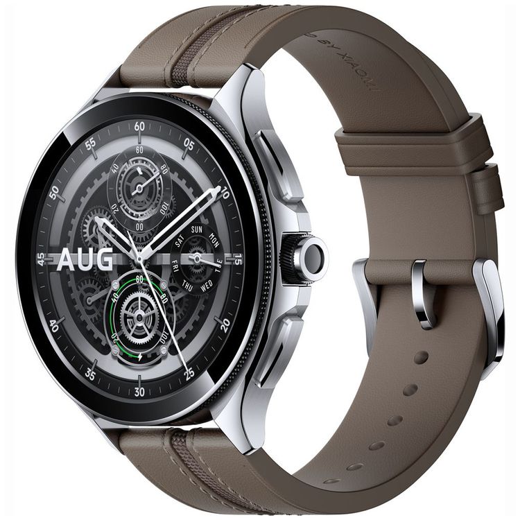 Xiaomi Watch 2 Pro Smartwatch, 1.43" AMOLED Display, 65h Working Time, Bluetooth 5.2, Wi-Fi, GPS, 5ATM Water Resistant, Optical Heart Rate & Electronic Compass Sensor, Magnetic Charging - Silver