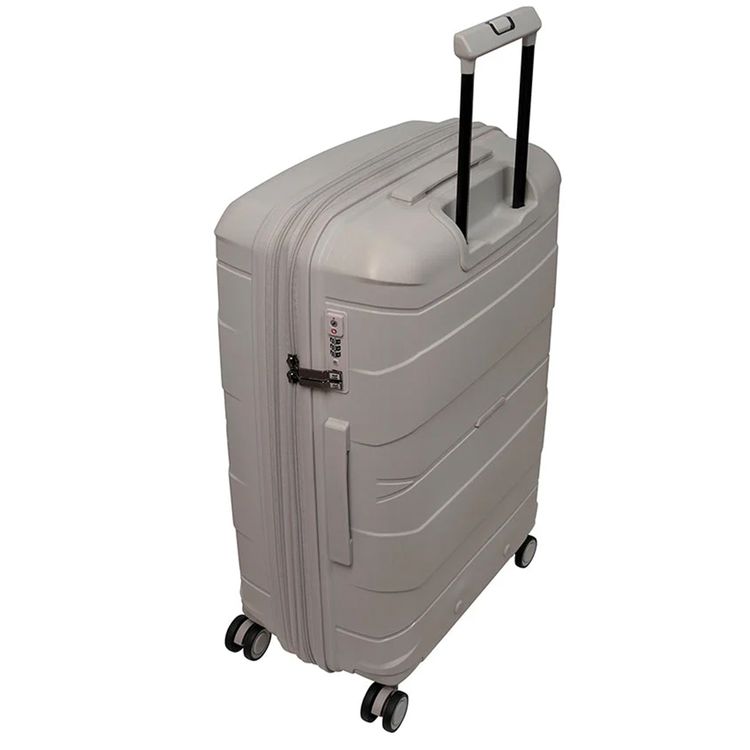 it luggage Momentous Large 30" Luggage, 8 Wheel Spinner, Telescopic Extendable Handle, Combination Lock, Polypropylene Material - Pumice Stone