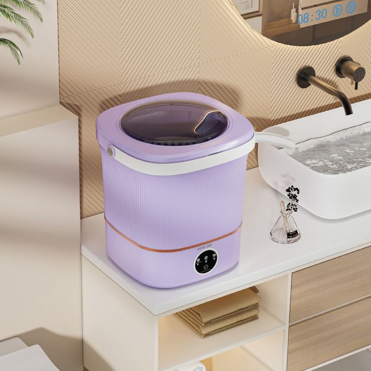 Green Lion Portable 12 L Washing Machine - Purple