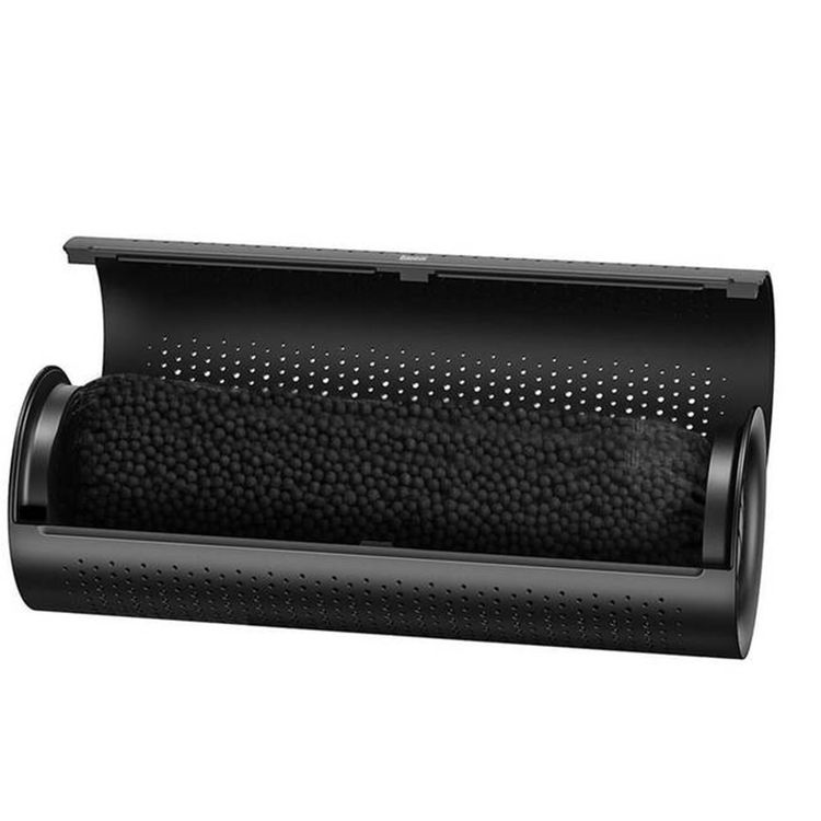 Baseus Original Ecological Car Charcoal Air Purifier with 94.2% Removal Rate, Easy Installation, Natural Activated Carbon - Black