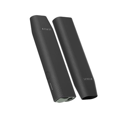 غطاء سيليكون Levelo Nara لجهاز IQOS ILUMA One 2023، مقاوم للانزلاق، بملمس ناعم من السيليكون، مقاوم للصدمات والماء والغبار، نحيف جداً، يشعر وكأنه بدون غطاء - أسود