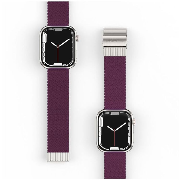 AmazingThing Titan Weave Braided Sport with Titanlink Band - Dark Cherry