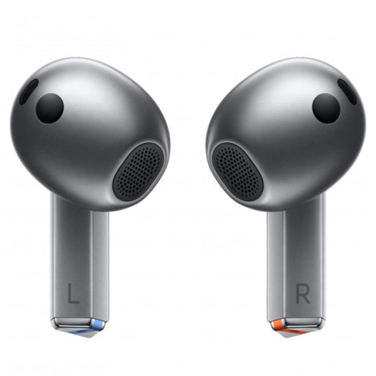 Samsung Galaxy Buds 3 with Active Noise Cancellation, Touch Controls, IP57 rating,  360° Audio, Bluetooth V5.4, Ergonomic Design - Silver