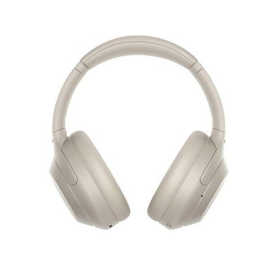 Sony Wireless Noise Cancelling Stereo Headphones with Steel, Plastic & Padded Leather Cover Material, 30 Hours Battery Life, 10m Performance Range, Built-in Microphone- Silver
