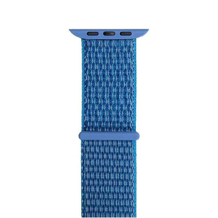 Porodo Nylon Watch Band Compatible For Apple Watch 44mm/42 - Light Blue