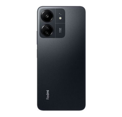 Xiaomi Redmi 13C Smartphone IND Version, RAM 6GB, Storage 128GB, 4G LTE, Dual Sim, Dual Camera, Fingerprint Sensor, GPS, Bluetooth 5.3 - Midnight Black