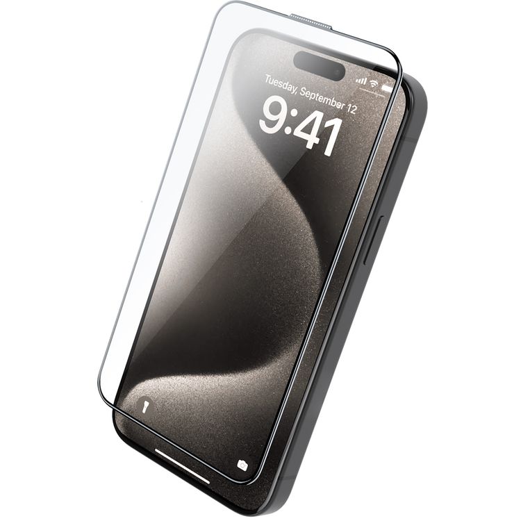 واقي شاشة Froog HD لهاتف iPhone 16 Pro Max، مضاد لبصمات الأصابع، مقاوم للماء، مقاوم للخدش - شفاف