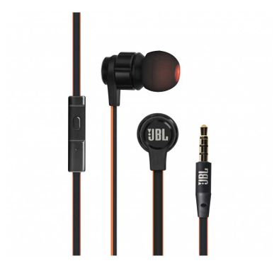JBL T180A Stereo In-Ear Headphones - Black