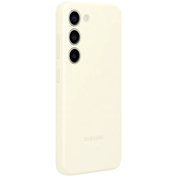 Samsung Galaxy S23+ Silicone Case - Ivory